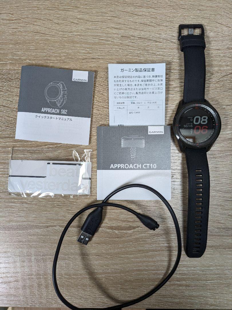 GARMIN approach S62 ゴルフウォッチ Garmin GARMIN approach S62 ゴルフウォッチ Garmin