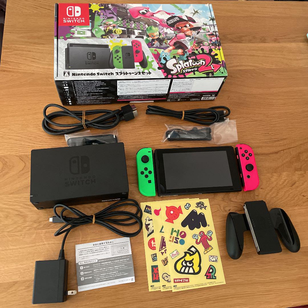 最安値在庫 Nintendo スプラトゥーン2 セット SThD1-m28753854963 Switch 本体 即納新品