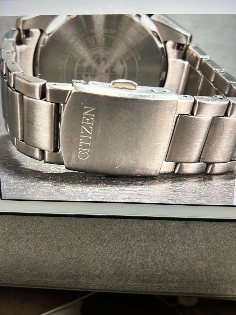 超美品　CITIZEN Eco-Drive ソーラー腕時計　クロノグラフ 時計
