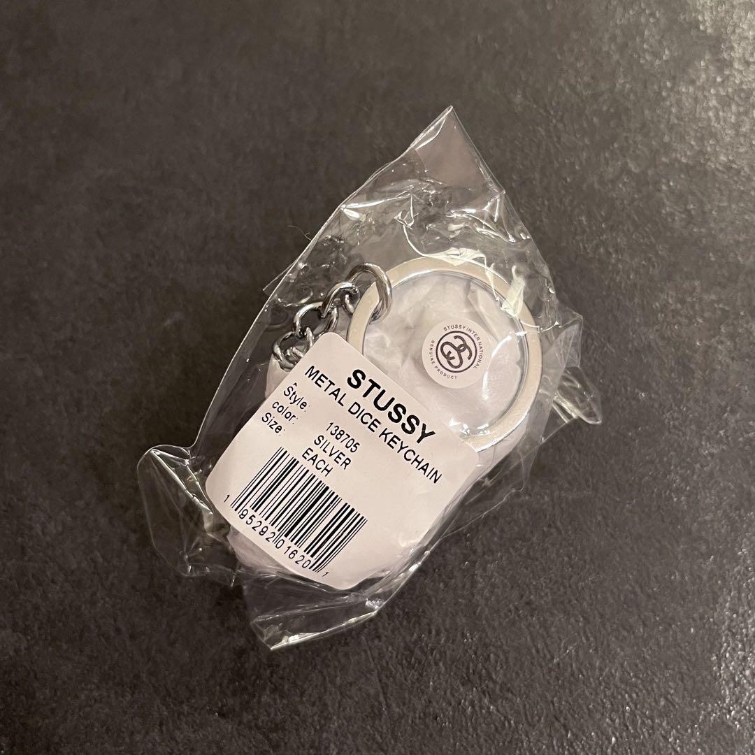 STUSSY Metal Dice KeyChainメタルダイス キーチェーン