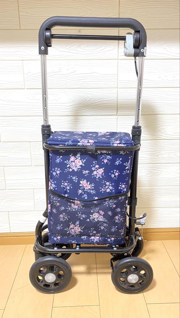 【良品】どこでもキャリー RS-300KH 紺花柄 マキテック