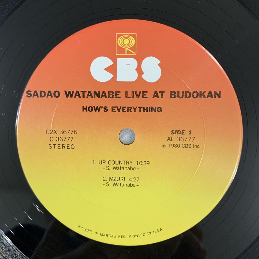 渡辺貞夫　ＬＰレコード　六枚➕７枚➕本 2LP 渡辺貞夫 HOW'S EVERYTHING Sadao Watanabe - メルカリ