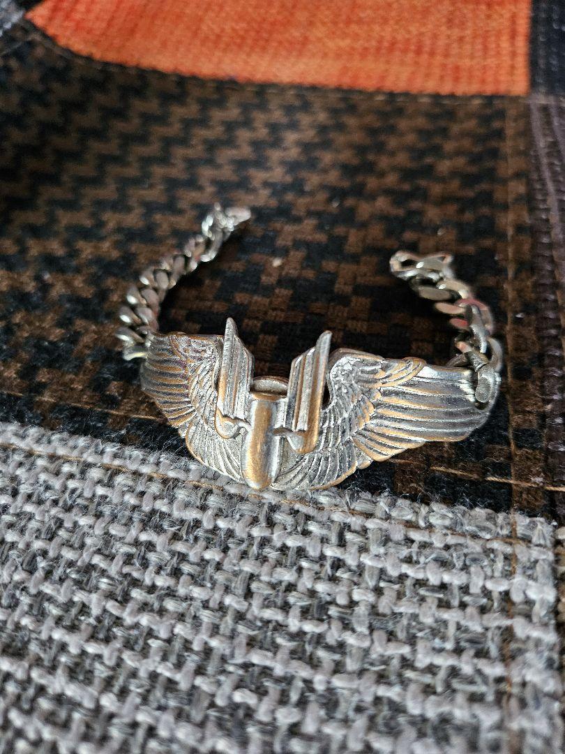 た*ん様 WW2 米陸軍航空爆撃隊パイロット ブレスレット　ミリタリー　レプリカ