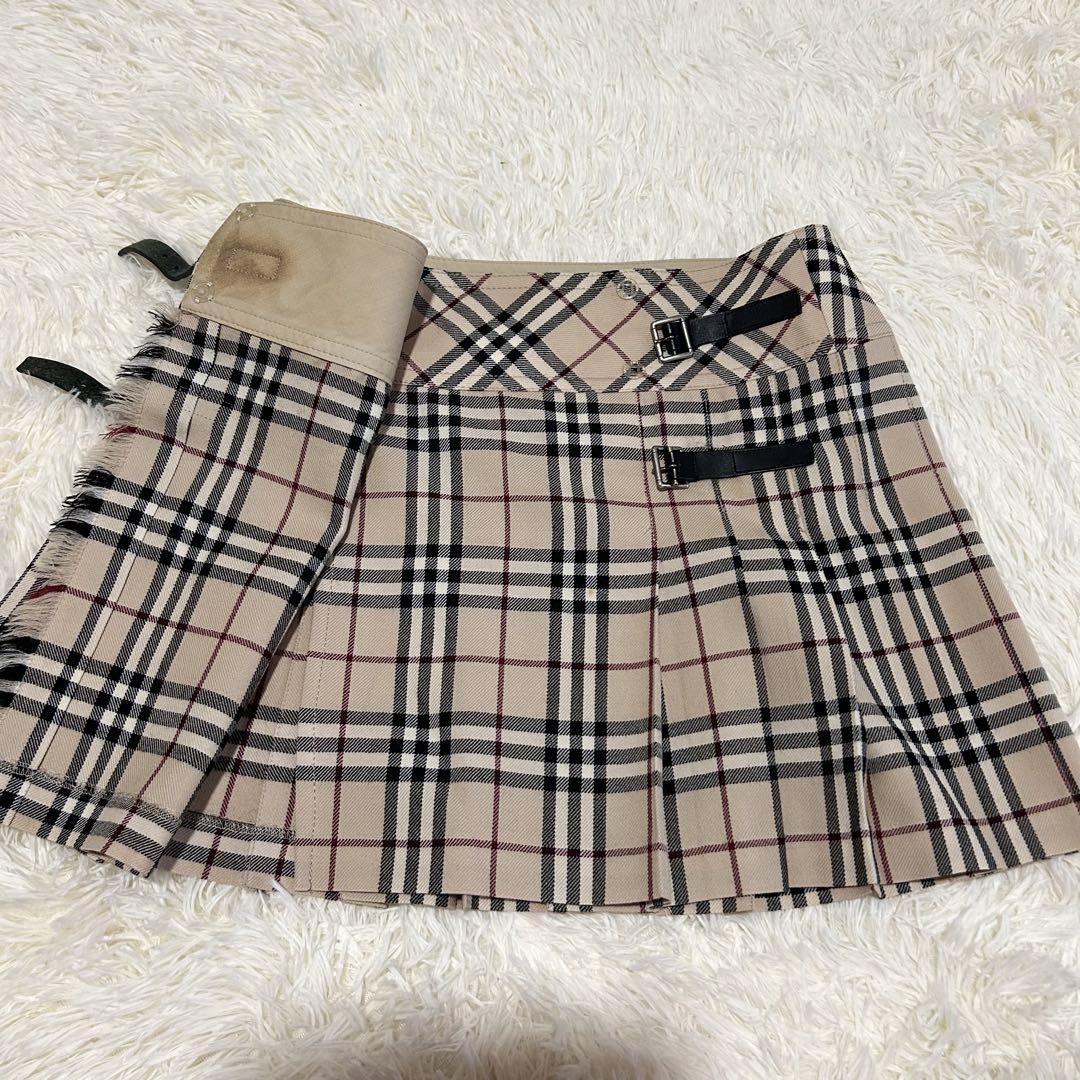 ✨美品✨BURBERRY BLUE LABEL ミニスカート チェックスカート