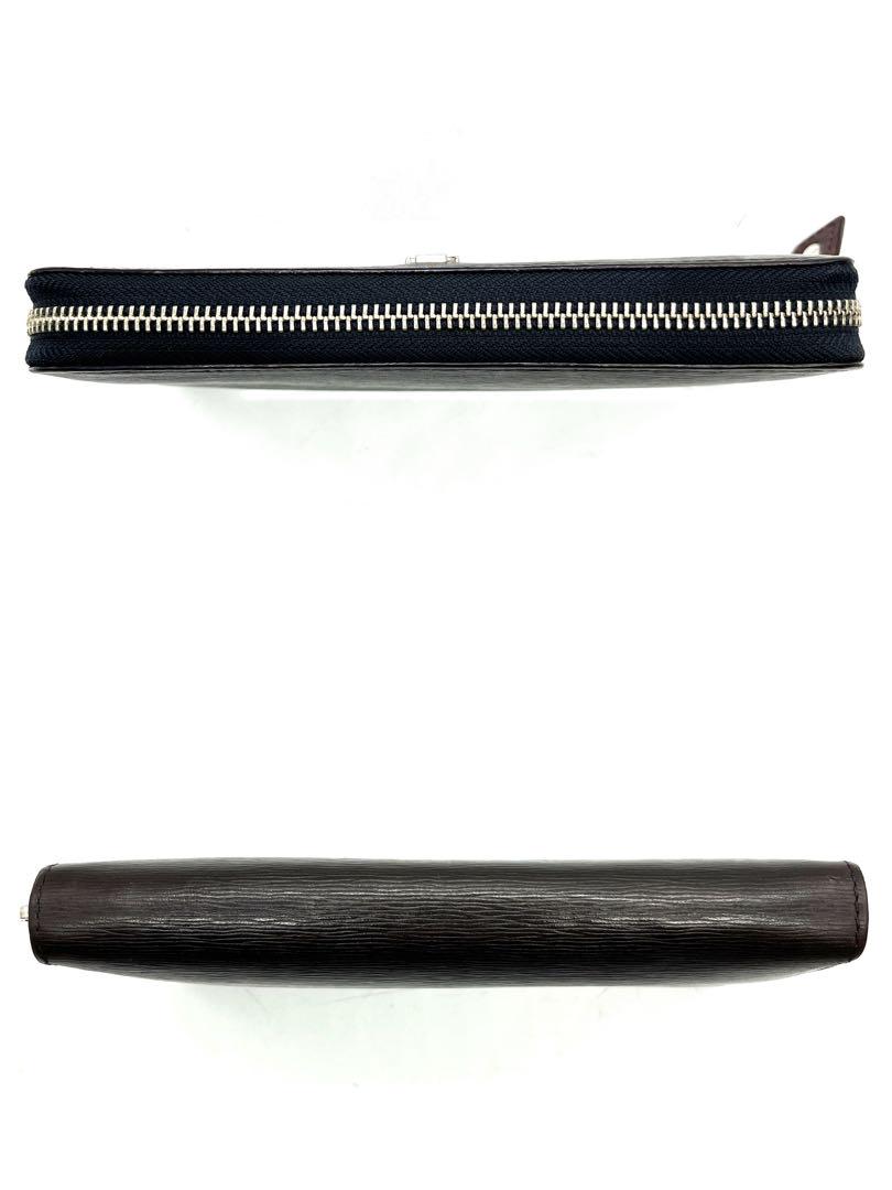 【美品】ヴィヴィアンウエストウッド オーブ ロゴマーク ラウンドジップ 長財布