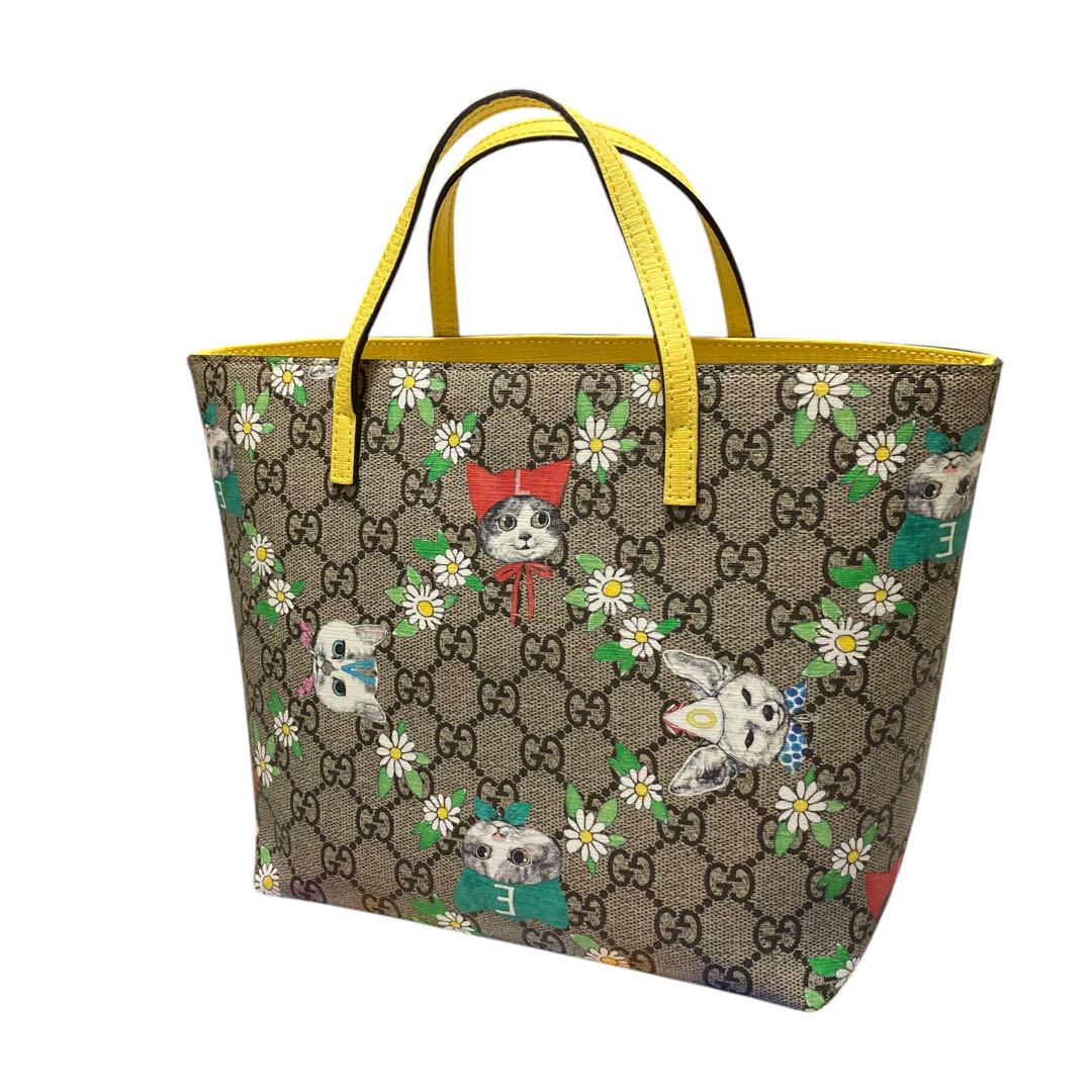GUCCI×ヒグチユウコ　GG Supreme Handbag トートバッグ