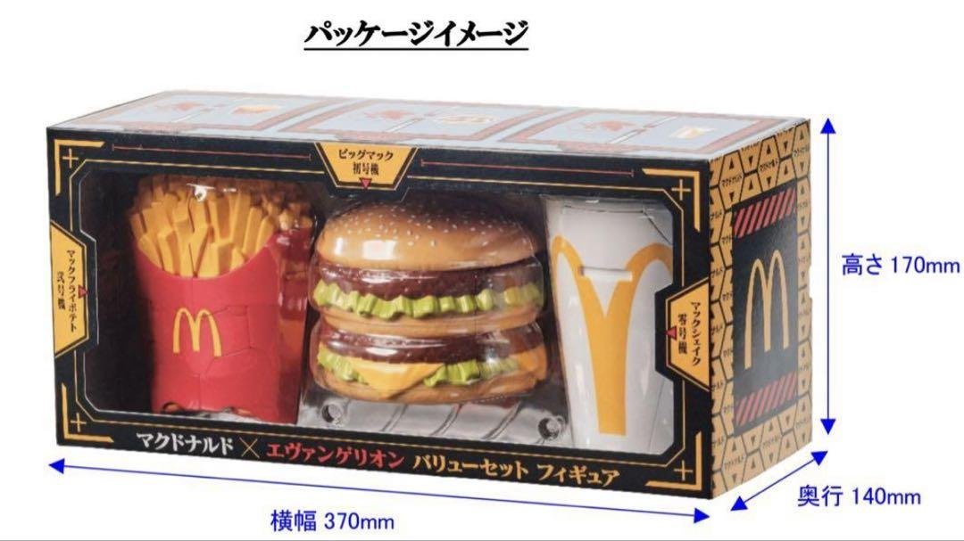 2025新作モデル マクドナルド×エヴァンゲリオン フィギュアセット コミック - SF・ファンタジー・ホラー