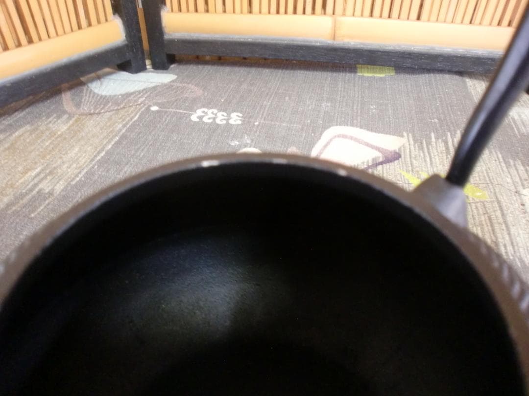 南部鉄器　鉄瓶　小梅アラレ　池永鉄工株式会社　新品未使用品