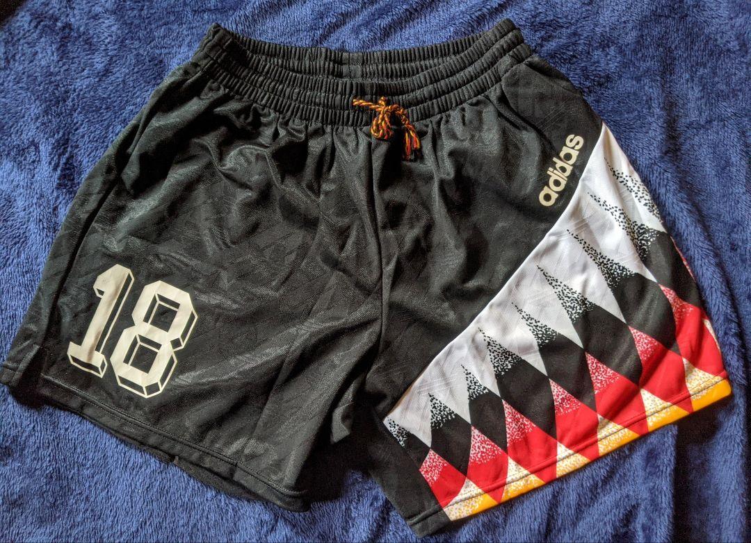 ドイツ代表 サッカー ハーフ パンツ 94 ワールドカップ ユニフォーム