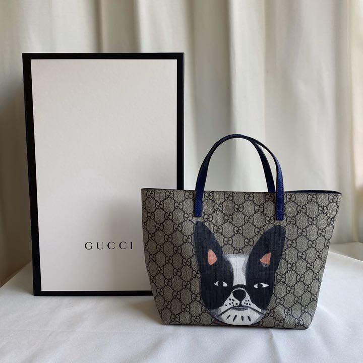 Gucci フレンチブルドッグ トートバッグ - メルカリ