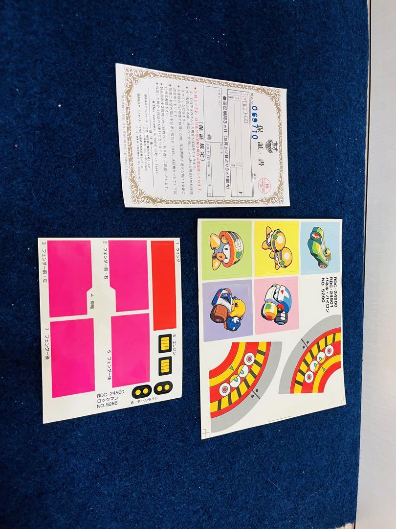 【新品未使用】ロックマン　ラジコン　ラッシュロードスター　レトロ