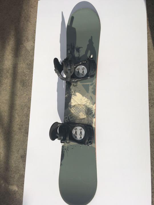 k2ボードとk2ビンディング、デッキパッドも150cm