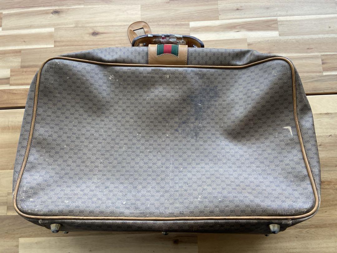 GUCCI グッチ　ボストンバッグ アタッシュケース　ヴィンテージ　本物