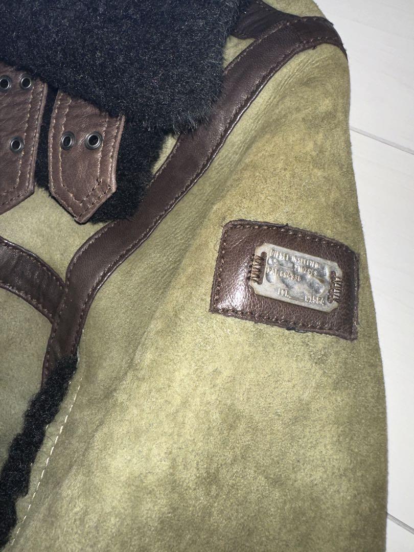 【希少】00's DIESEL mouton b-3type