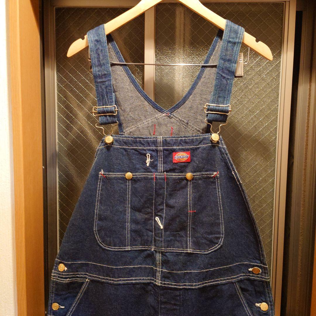 80s 90s Dickies ディッキーズ オーバーオール・つなぎ【USA