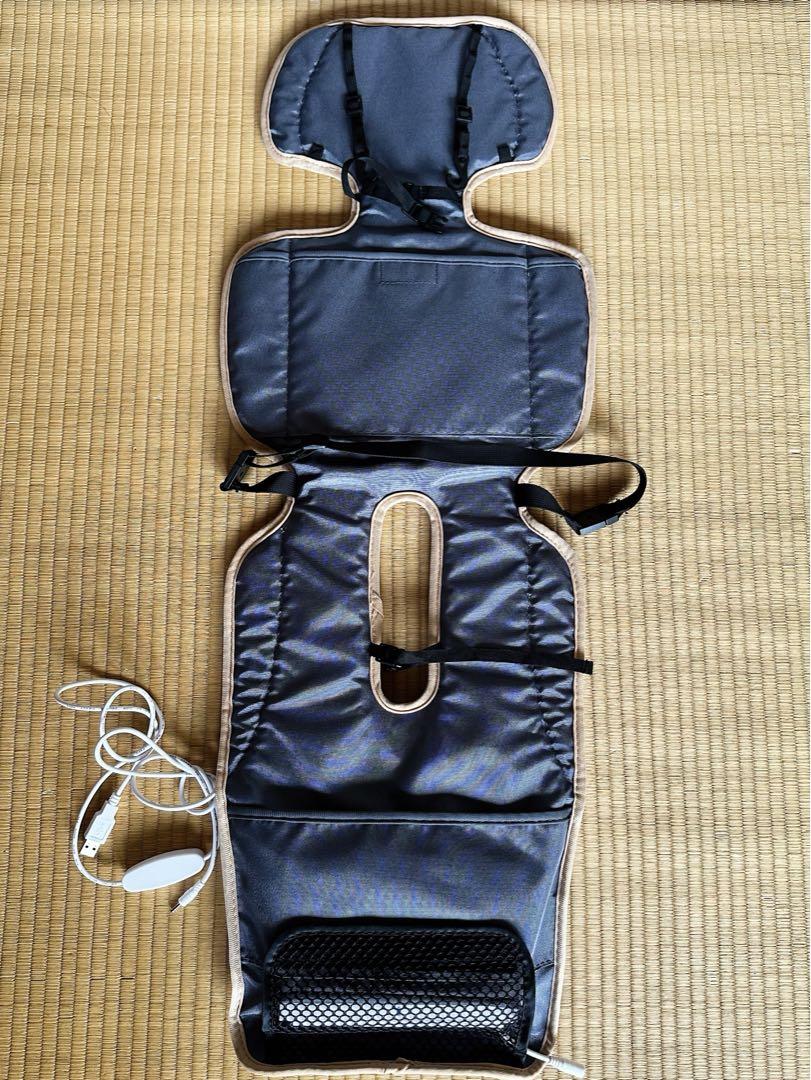 ベビクル べびくる ファン付き チャイルドシートマット ベビーカーシート　扇風機