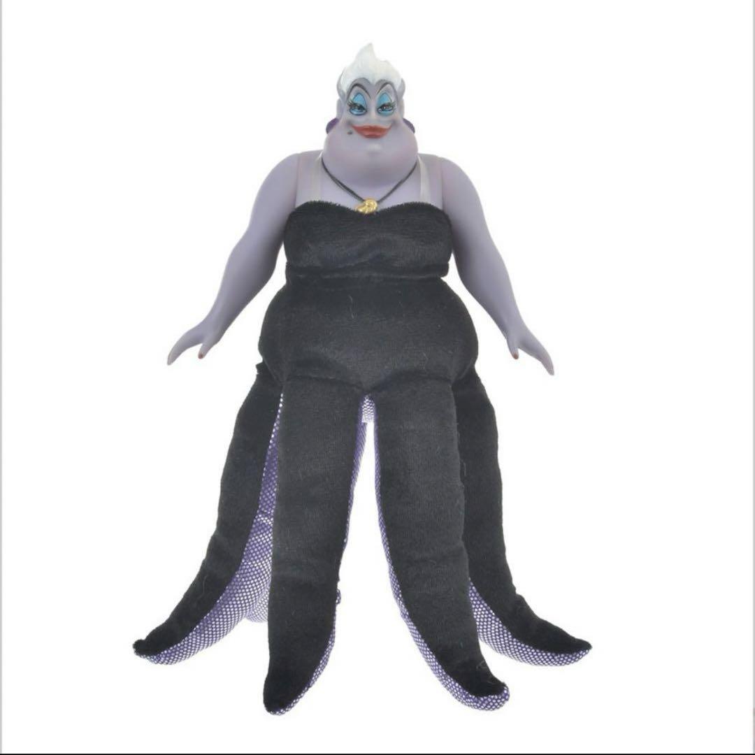 アリエル　アースラ人形　ディズニーストア限定　ヴィランズ
