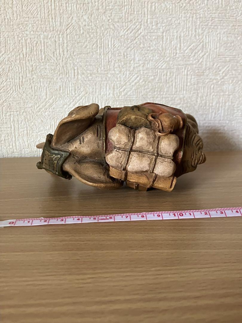 木彫りの置物(イタリア　LEPI)象