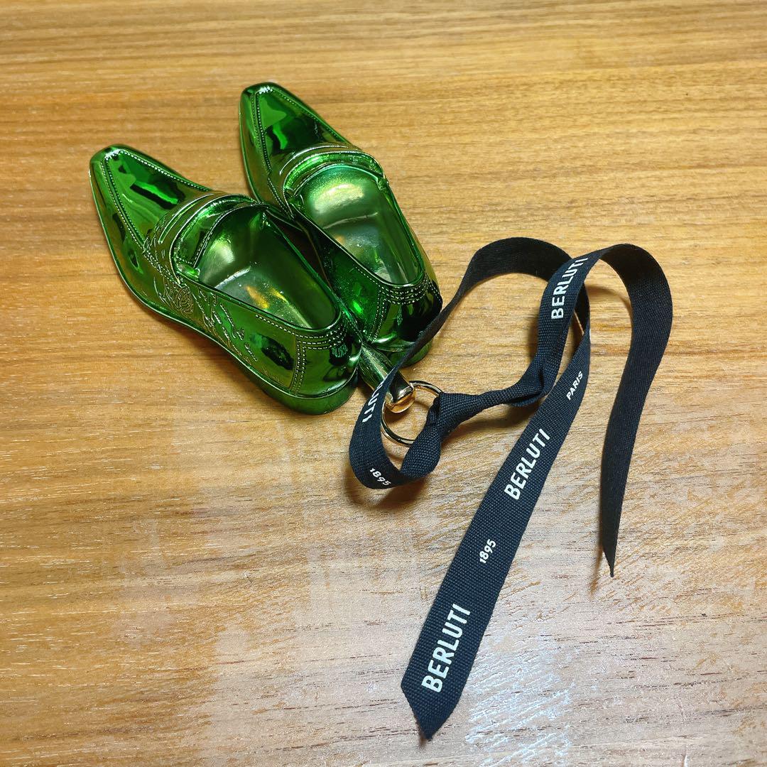 BERLUTI ベルルッティ オーナメント　キーホルダー BERLUTI ベルルッティ バッグチャーム キーリング オーナメント