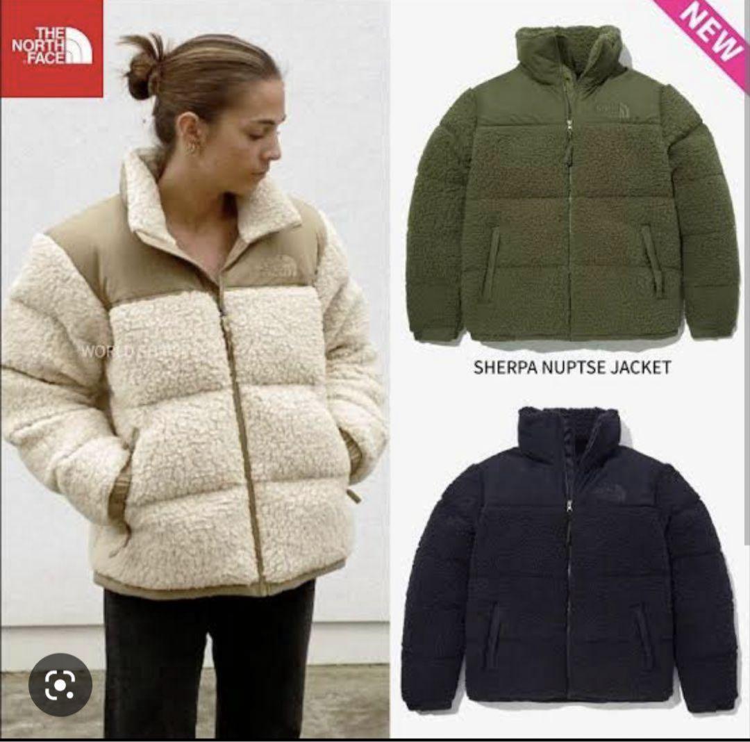 ☆海外人気 入手困難レア! THE NORTH FACE シェルパ ヌプシ (THE