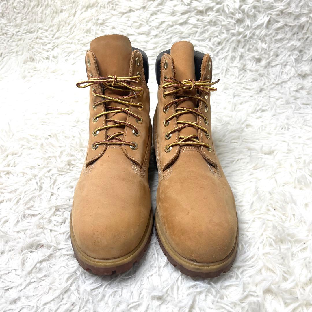 【美品】 ティンバーランド 6インチ プレミアムブーツ 10061 26.5cm 【美品】 ティンバーランド 6インチ プレミアムブーツ 10061 26.5cm