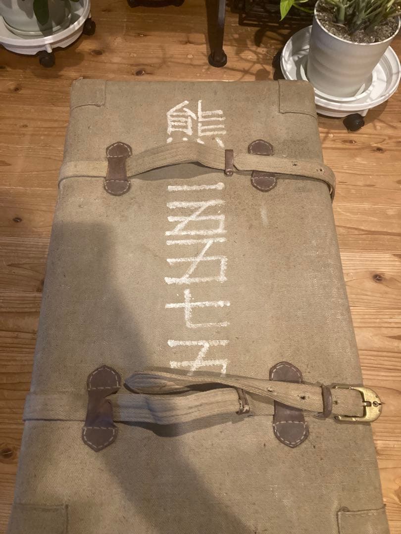 昭和レトロ　旧日本軍の行李