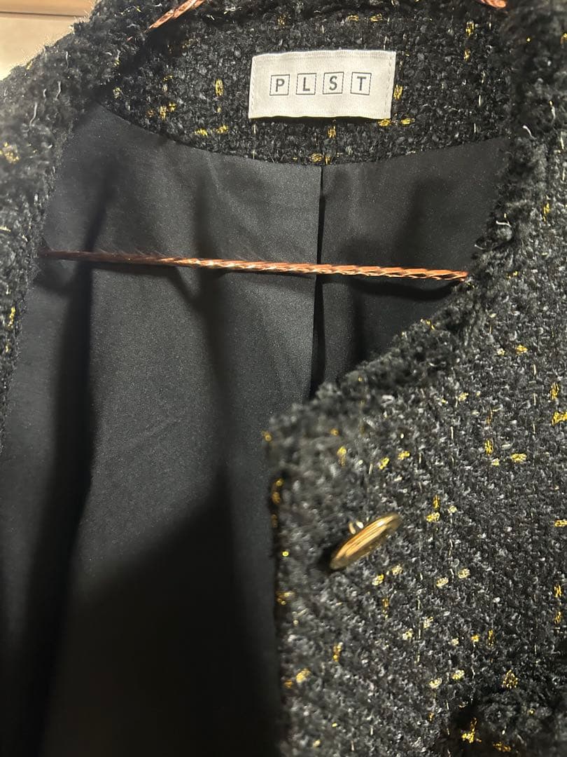 美品　定価25000円PLSTツイードジャケット