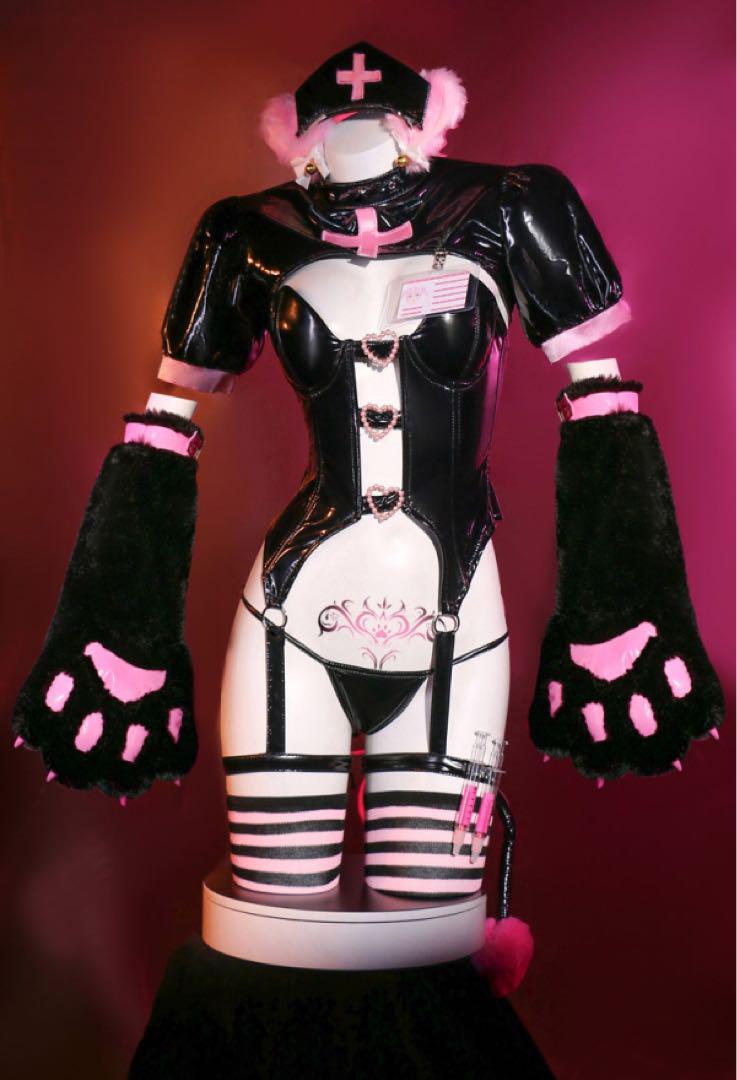 コスプレ　小悪魔猫ナース