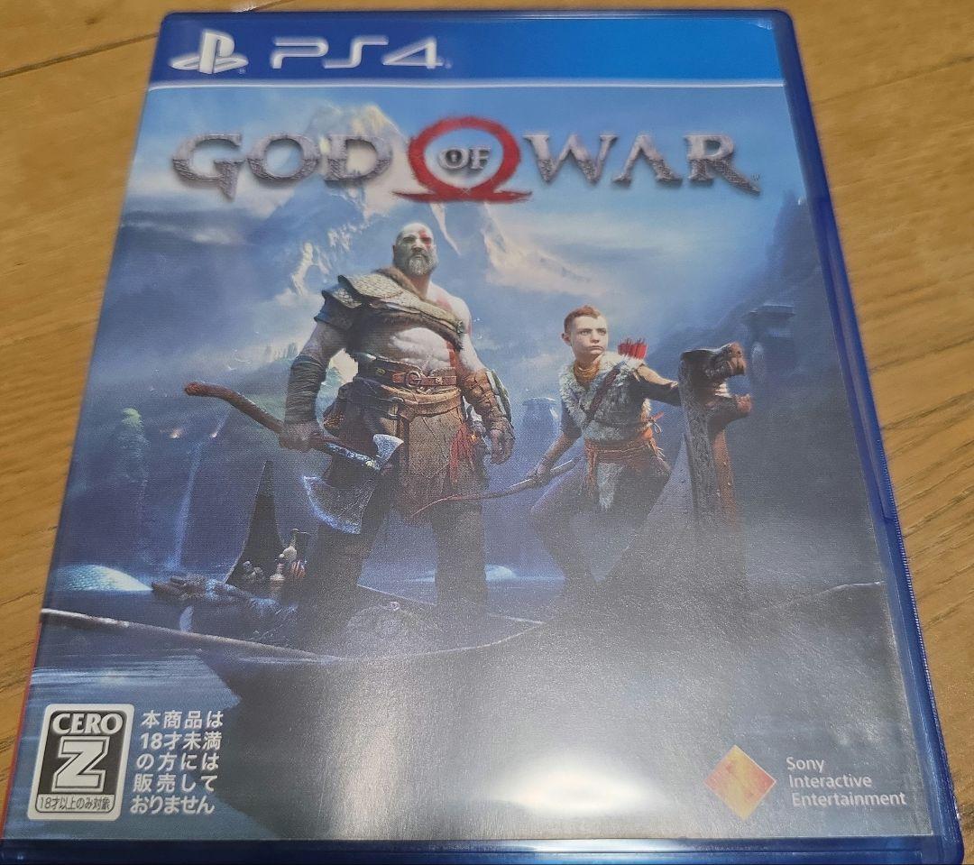 中古 PS4 ゴッドオブウォー