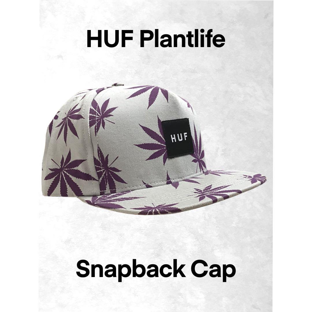 【美品】HUF キャップ Plantlife Snapback Cap ハフ