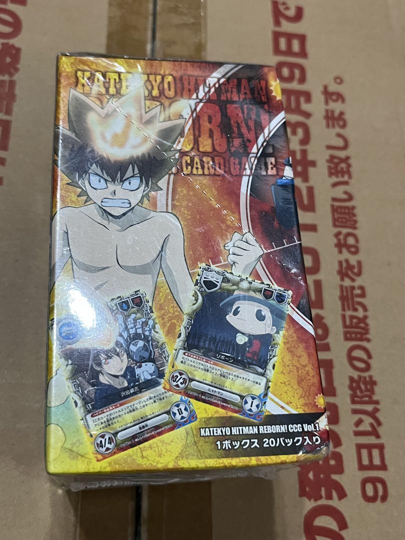 家庭教師ヒットマン リボーン 新品未開封 box カードゲーム 第1