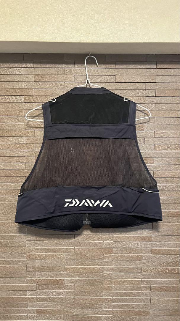 Daiwa フィッシングベスト XL ブラック