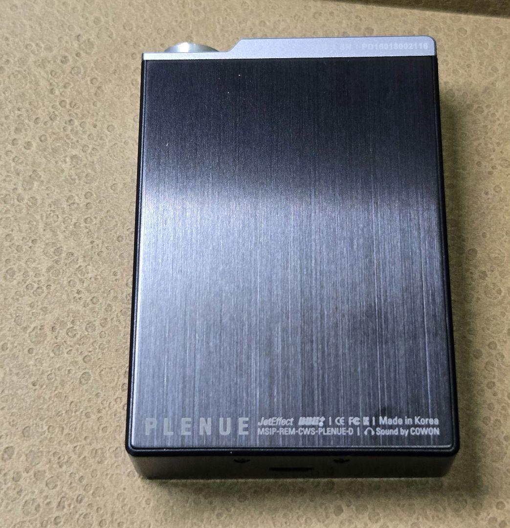 COWON Plenue D Sliver Black 32GB+革ケース