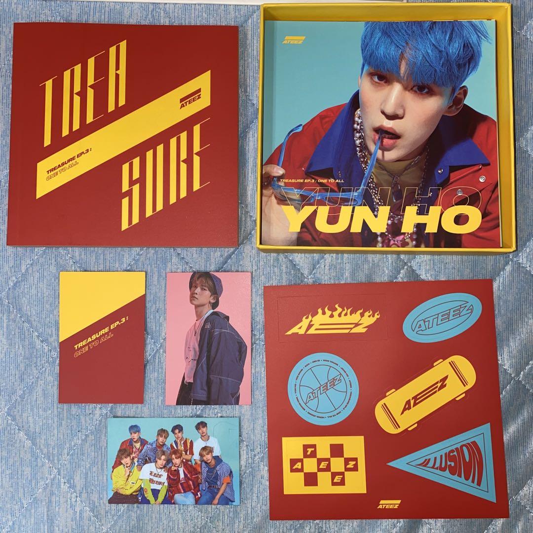 ATEEZ アルバム直筆サイン入りトレカ付き