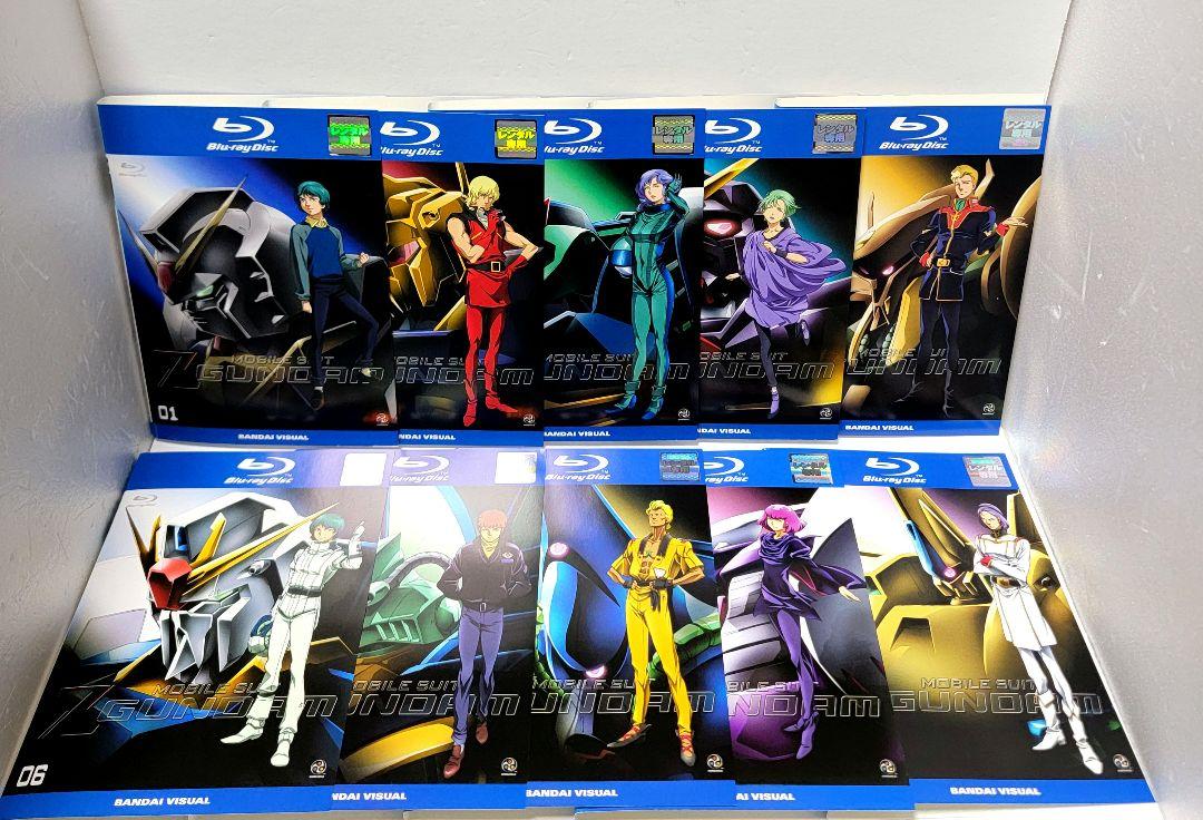機動戦士 Zガンダム 全１０巻 Blu-ray Disc 全巻セット 機動戦士Zガンダム Blu-ray 全10巻セット レンタル落ち - メルカリ
