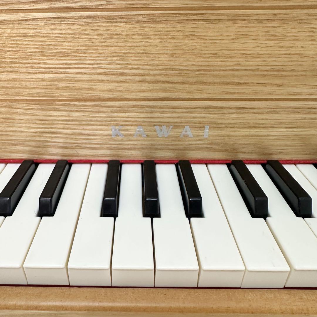 【美品】KAWAI アップライトピアノ 1154 ナチュラル ミニピアノ