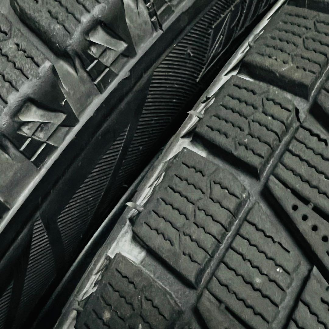 ①鉄チンホイール　スタッドレス　４本　145/80R13　ブリザック