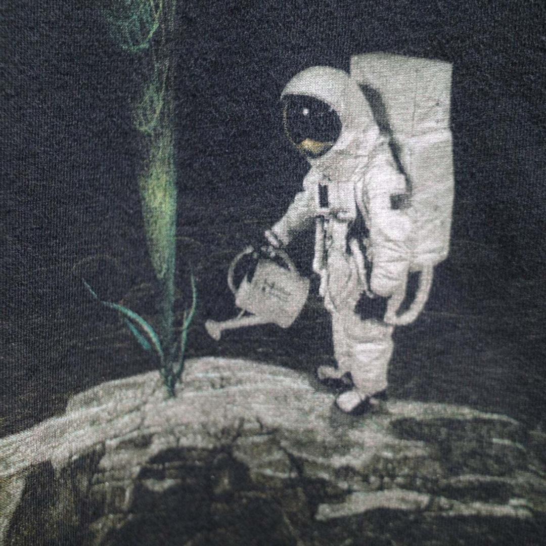 art tee アート Tシャツ 宇宙飛行士 ニックフィリップ US古着 XL