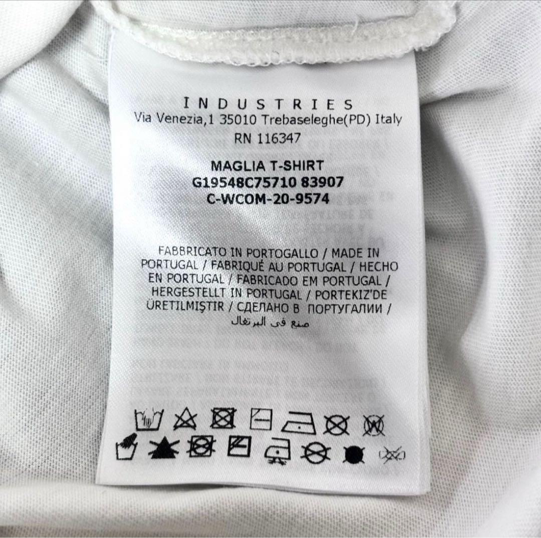 【美品】MONCLERモンクレール・メッシュフリル半袖Tシャツ・ホワイト・正規品