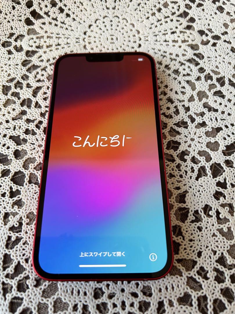Apple iPhone 13 128GB レッド 本体 + 付属品