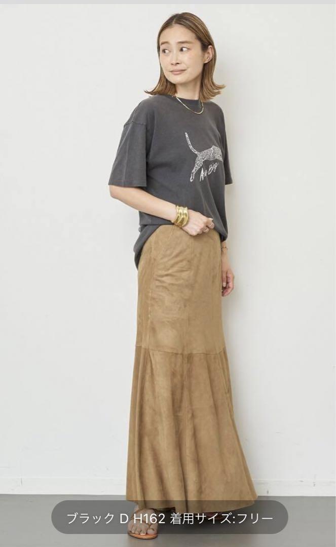 新品 【ANINE BING/アニン ビン】LEOPARD Tシャツ