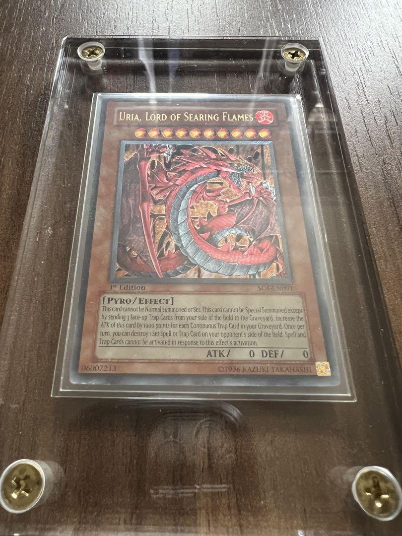 【超希少】 遊戯王 神炎皇ウリア 英語1st レリーフ