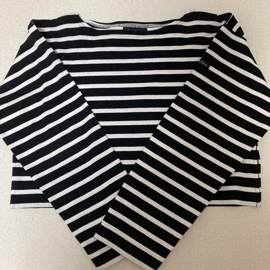 美品【GALERIE VIE ×Le minor 】ショートボーダーカットソー