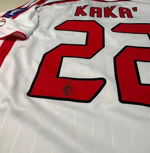 06-07ACミラン 22番 KAKA長袖 2007UEFA CL決勝戦優勝仕様｜Yahoo