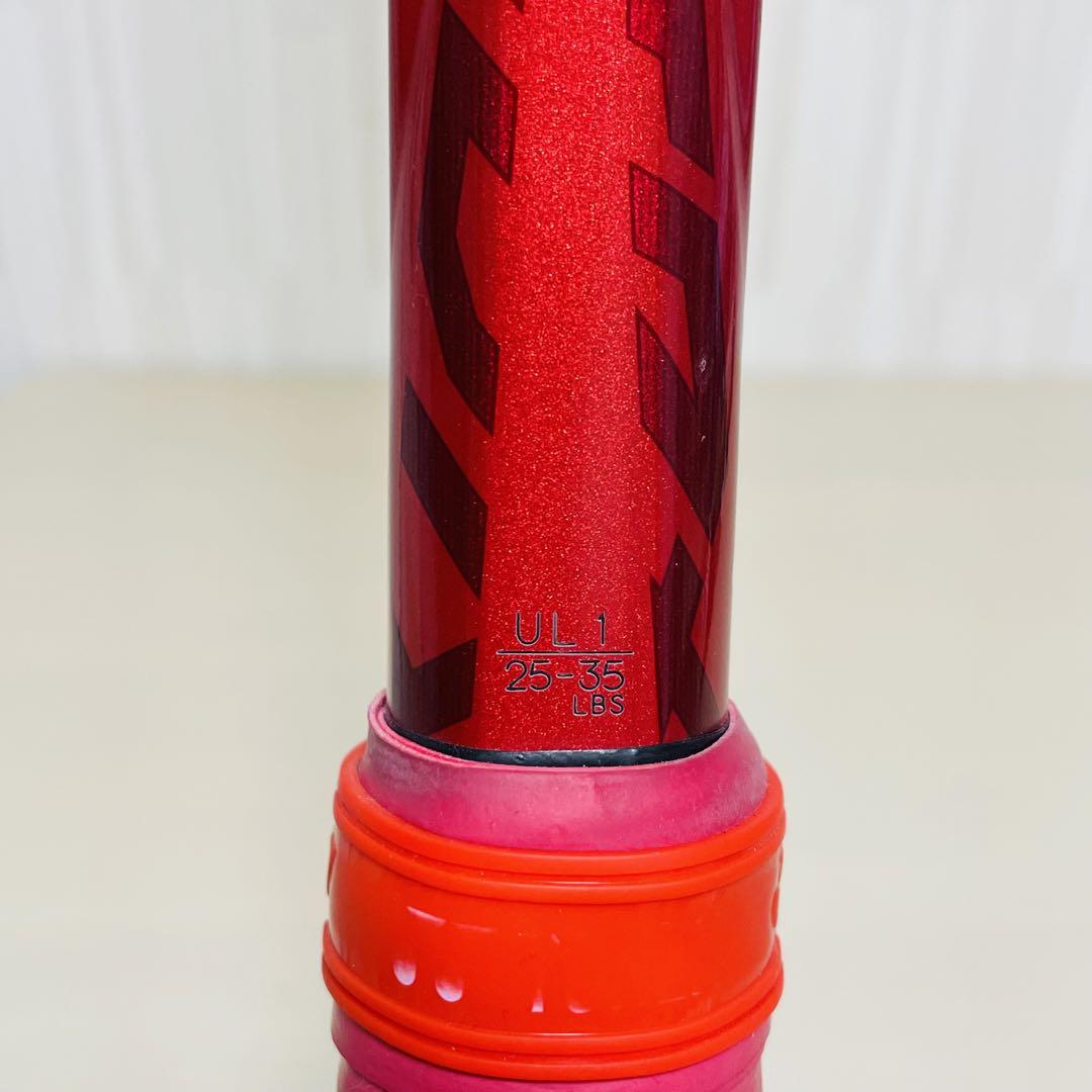 YONEX ヨネックス VOLTRAGE 7V 軟式 テニス ラケット レッド