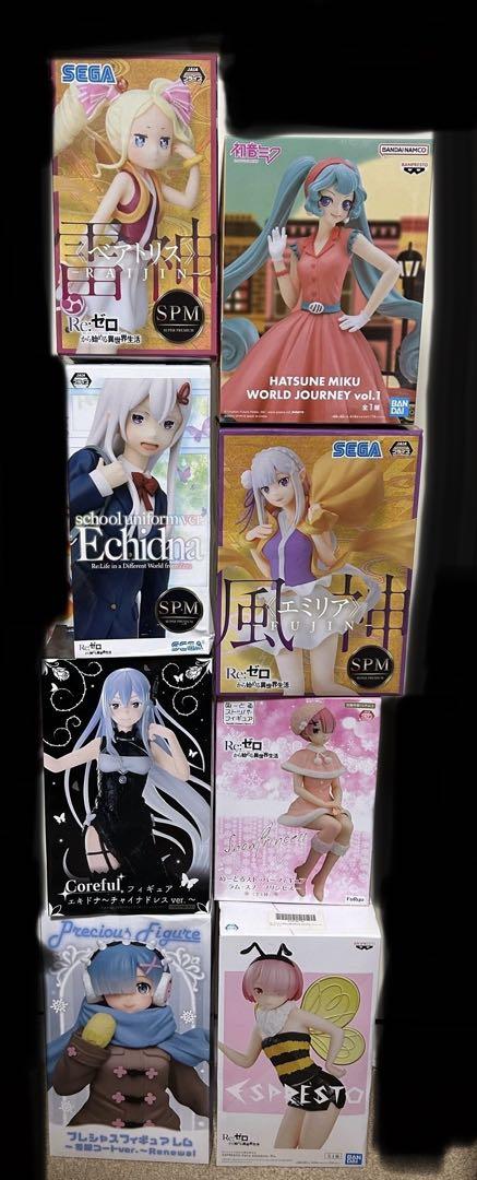 Re:ゼロ、五等分の花嫁、ご注文はうさぎですか？などフィギュア