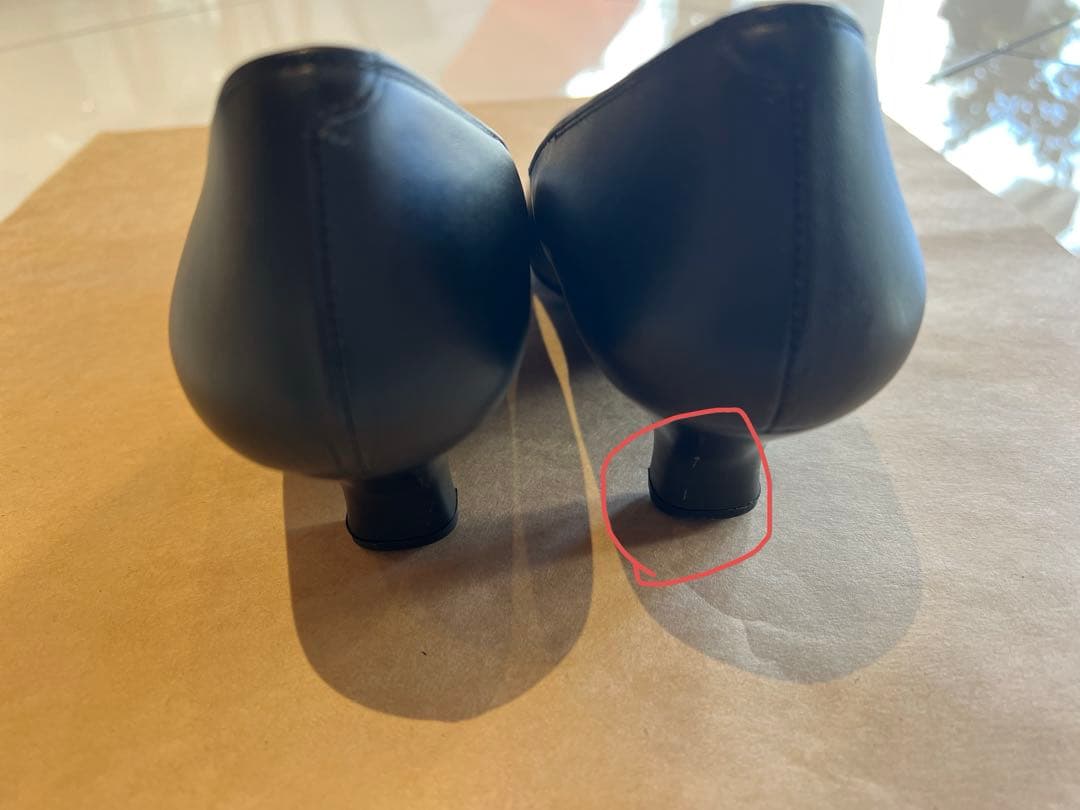 レザーパンプス ワコールサクセスウォーク22.5cm・success