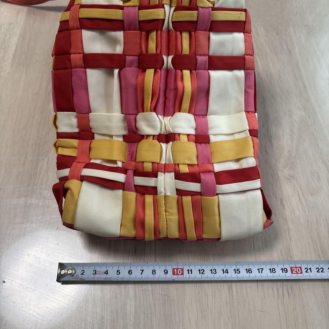 PRADA ウィーブデザイン バッグ