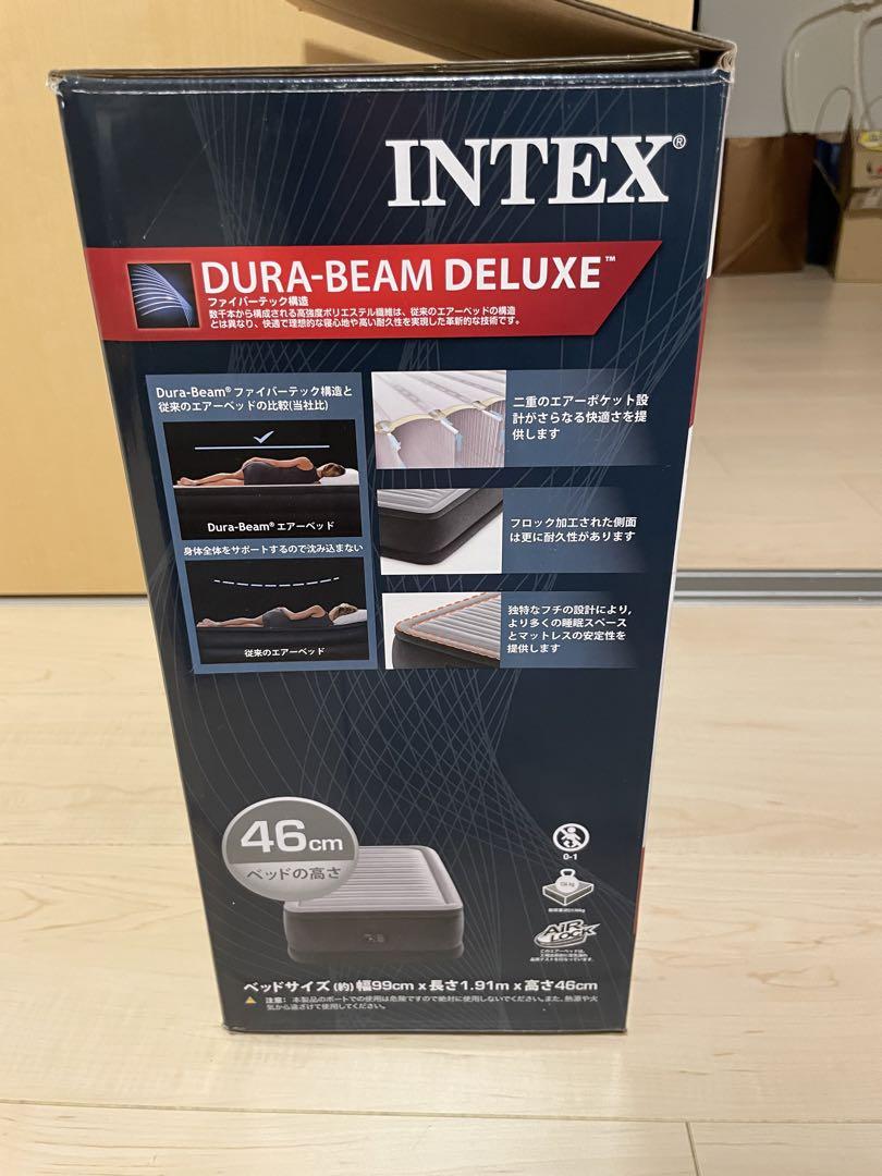 電動エアーベッド インテックス