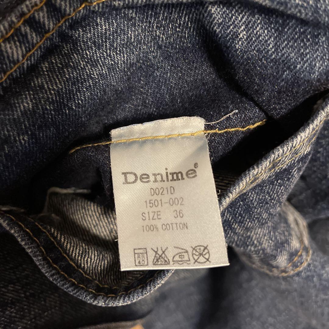 【美品】DENIMEドゥニーム SLIM STR XX 赤耳 W36 x L30